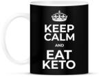 printfashion EAT KETO - Bögre - Fekete (10362865)