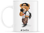 printfashion Szelfi maci - Bögre - Fehér (7064976)