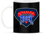 printfashion FOREVER ROCK - Bögre - Fekete (10432080)