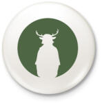 printfashion Az agancsos fiú - Sweet Tooth - Kitűző, hűtőmágnes - Fehér (6574362)