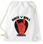 printfashion Rock 'n' Roll forever - Sportzsák, Tornazsák - Fehér (6373529)