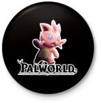 printfashion Cattiva - palworld - Kitűző, hűtőmágnes - Fekete (15738091)