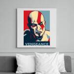 printfashion Kratos bosszúja - Vászonkép - Fehér (6630846)