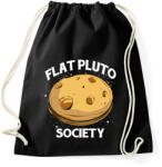 printfashion Lapos Pluto elmélet - Sportzsák, Tornazsák - Fekete (1313934)