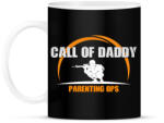 printfashion Call of Daddy apa vigyáz rád - Bögre - Fekete (6086416)