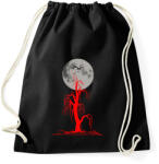 printfashion red tree and moon - Sportzsák, Tornazsák - Fekete (1569006)