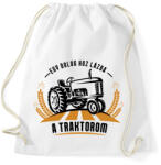 printfashion Egy dolog hoz lázba - Sportzsák, Tornazsák - Fehér (3423247)