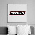 printfashion Techno - Vászonkép - Fehér (6632013)