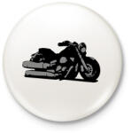 printfashion Yamaha dragstar - Kitűző, hűtőmágnes - Fehér (15563568)
