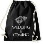 printfashion Wedding is Coming - Sportzsák, Tornazsák - Fekete (2824008)
