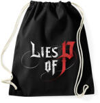 printfashion Lies of P - logo - Sportzsák, Tornazsák - Fekete (15797610)