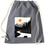 printfashion Vadon - Sportzsák, Tornazsák - Grafitszürke (258341)