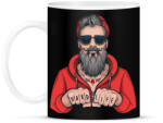 printfashion HARD LIFE - Bögre - Fekete (4159433)