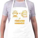 printfashion Tökéletes kombináció - Kötény - Fehér (13693024)