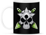 printfashion Skull and blade - Bögre - Fekete (855627)