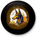 printfashion anibus - Kitűző, hűtőmágnes - Fekete (13666546)