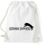 printfashion Németjuhász doggoo - Sportzsák, Tornazsák - Fehér (2118205)