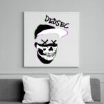 printfashion Watch Dogs: DEDSEC - Vászonkép - Fehér (6628651)