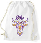 printfashion Bika horoszkóp - Sportzsák, Tornazsák - Fehér (1326878)
