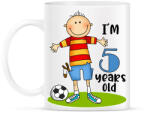 printfashion 5 years old" for boy - Bögre - Fehér (13462616)
