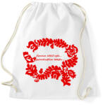 printfashion Pálinka dal páros minta #1 - Sportzsák, Tornazsák - Fehér (15193246)