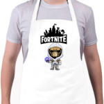 printfashion Fortnite Fusion - Kötény - Fehér (4909371)