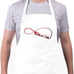 printfashion Forever3 - Kötény - Fehér (4903491)