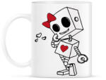 printfashion Szerelmes robot - női - Bögre - Fehér (15585833)
