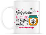 printfashion Legyőzném érted - Bögre - Fehér (11648005)