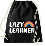 printfashion Lazy learner (White) - Sportzsák, Tornazsák - Fekete (7535472)
