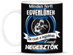 printfashion Legjobb hegesztő - Bögre - Fekete (929901)