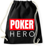 printfashion POKER HERO - Sportzsák, Tornazsák - Fekete (10996034)