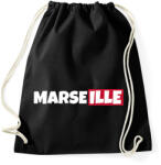 printfashion MARSEILLE - Sportzsák, Tornazsák - Fekete (10881521)