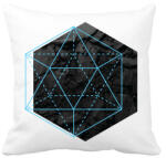 printfashion Hexagonal - Párnahuzat, Díszpárnahuzat - Fehér (345010)