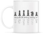 printfashion Sakkmester - Bögre - Fehér (4941112)