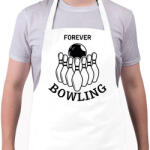 printfashion Forever bowling - Kötény - Fehér (7167883)