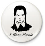 printfashion Wednesday 01 - Kitűző, hűtőmágnes - Fehér (11724866)