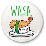 printfashion Wasa Bae páros 1 - Kitűző, hűtőmágnes - Fehér (6078981)