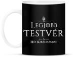 printfashion got-legjobb-testver-white - Bögre - Fekete (1033389)