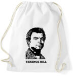 printfashion terence hill - Sportzsák, Tornazsák - Fehér (7608431)