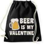 printfashion Sör valentin - Sportzsák, Tornazsák - Fekete (1176636)