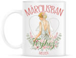 printfashion Márciusban férjhez megyek - Bögre - Fehér (7339261)