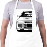 printfashion Mitsubishi Lancer GSR Evo 3 (1) - Kötény - Fehér (14819521)
