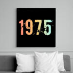 printfashion 1975 - Vászonkép - Fekete (11824237)