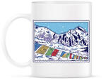 printfashion Himalája - Bögre - Fehér (6119163)