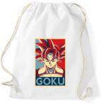 printfashion Goku - Sportzsák, Tornazsák - Fehér (12485485)