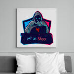 printfashion AronSkyy - Vászonkép - Fehér (6632990)