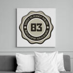 printfashion 83 - Vászonkép - Fehér (7147238)