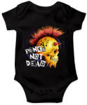 printfashion Punks not dead - Baba Body - Fekete (7803579)