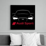 printfashion Audi Sport - Vászonkép - Fekete (6650416)